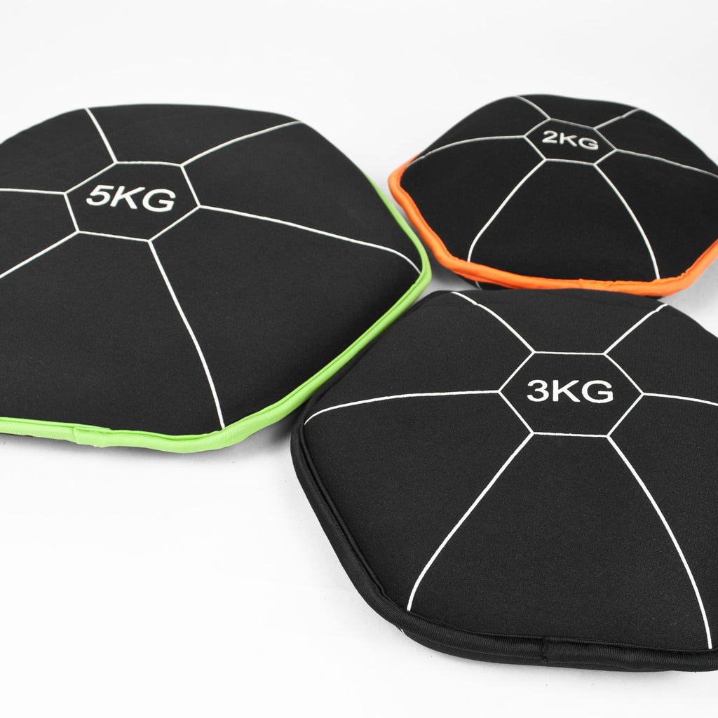 10kg Neoprene Weight Plate Set