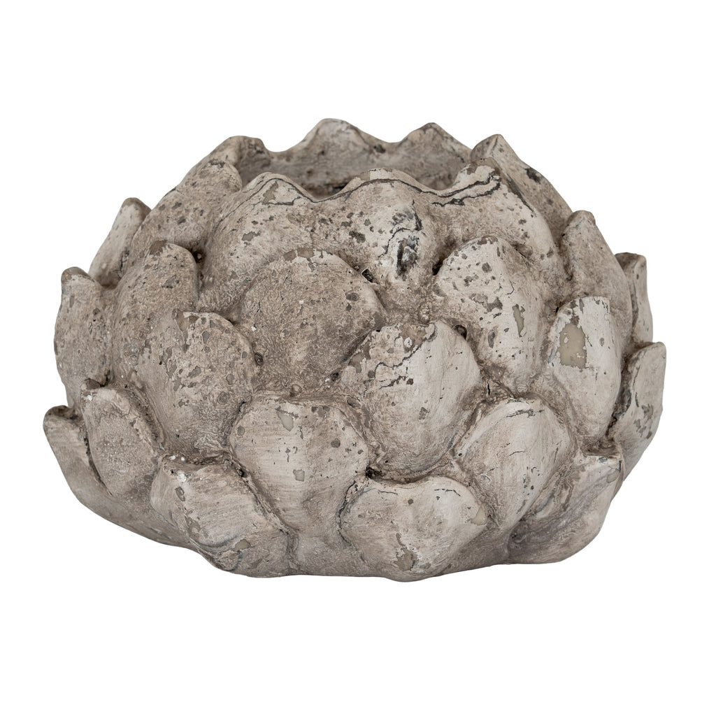 Stone Effect Acorn Tea Light Holder