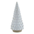 Snowy Ceramic Spruce Tree