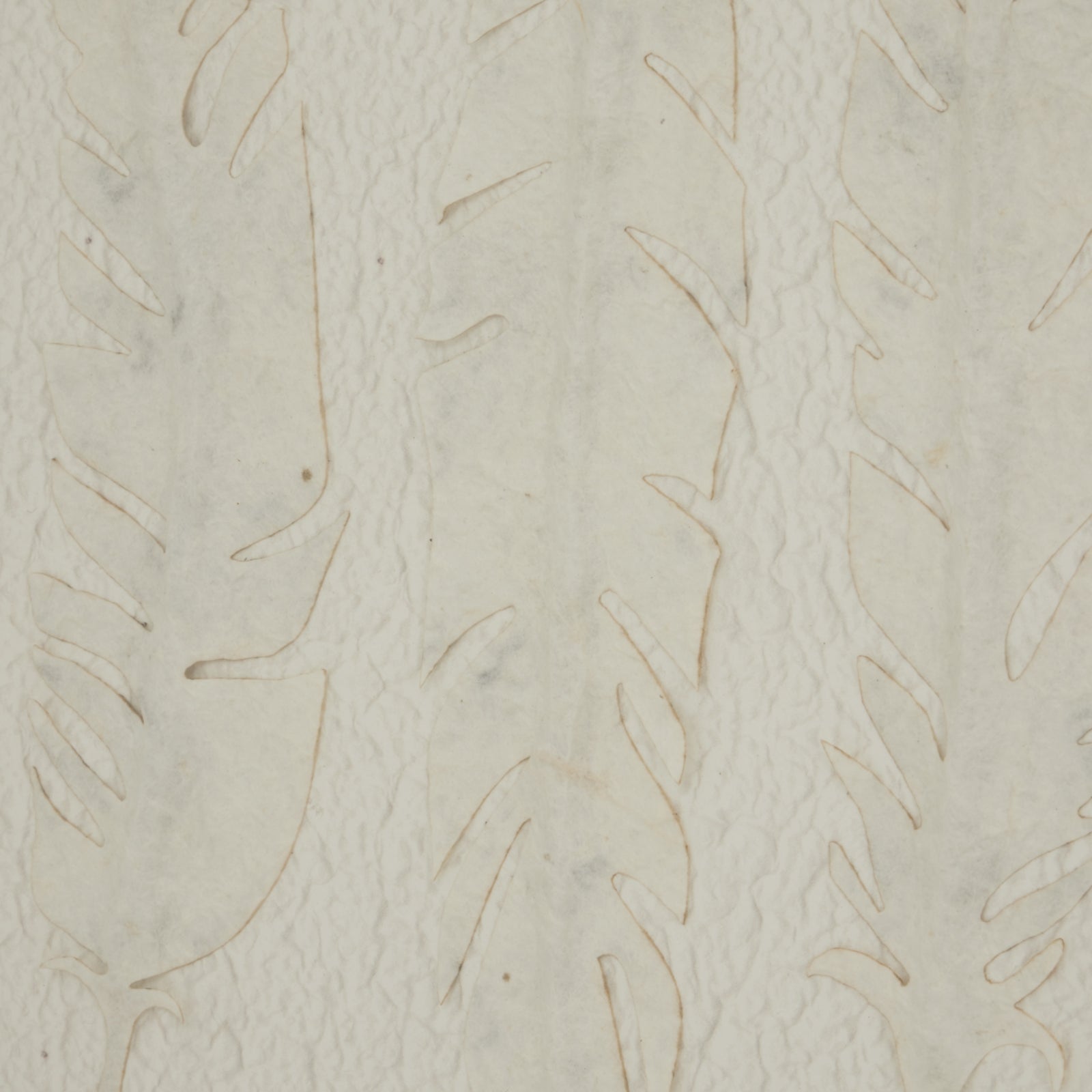 Alta White Feathers Art Mounted In Beaded Frame