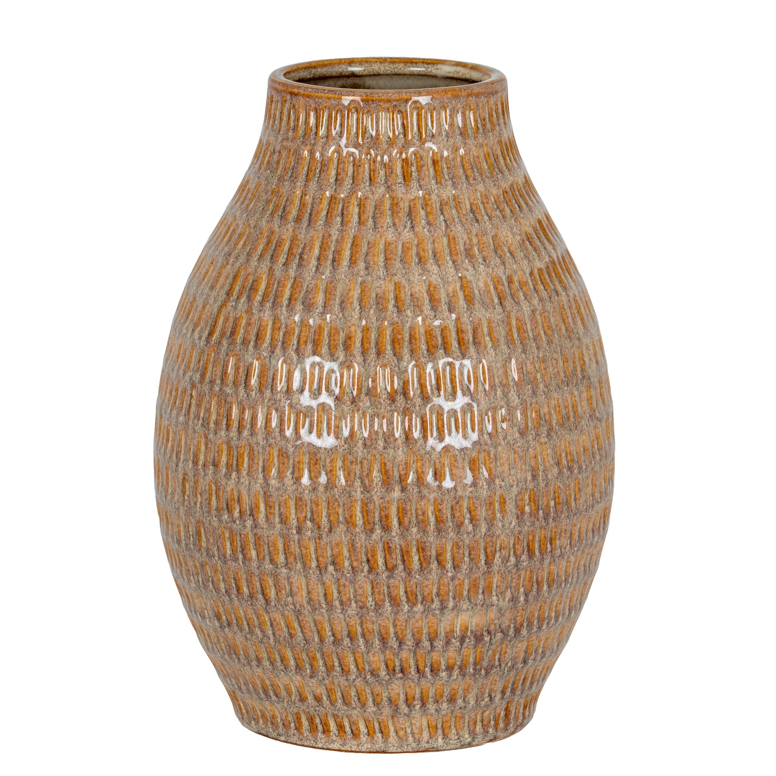 Sabbia Collection Medium Textured Vase