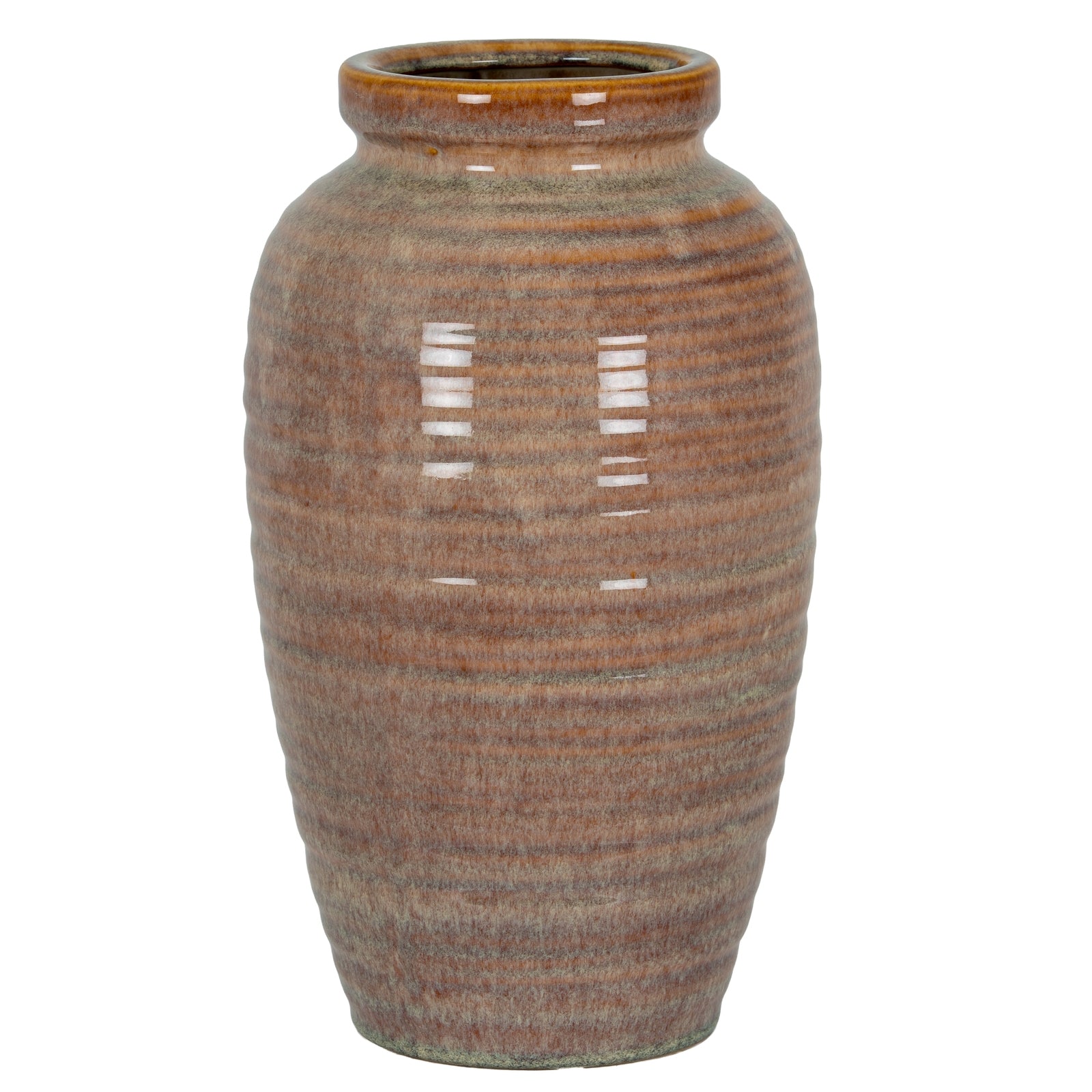 Sabbia Collection Brindled Amphora Vase