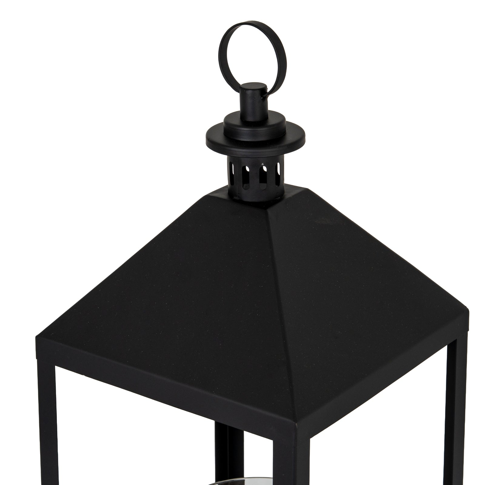 Astra Large Lantern With Glass Candle Holder