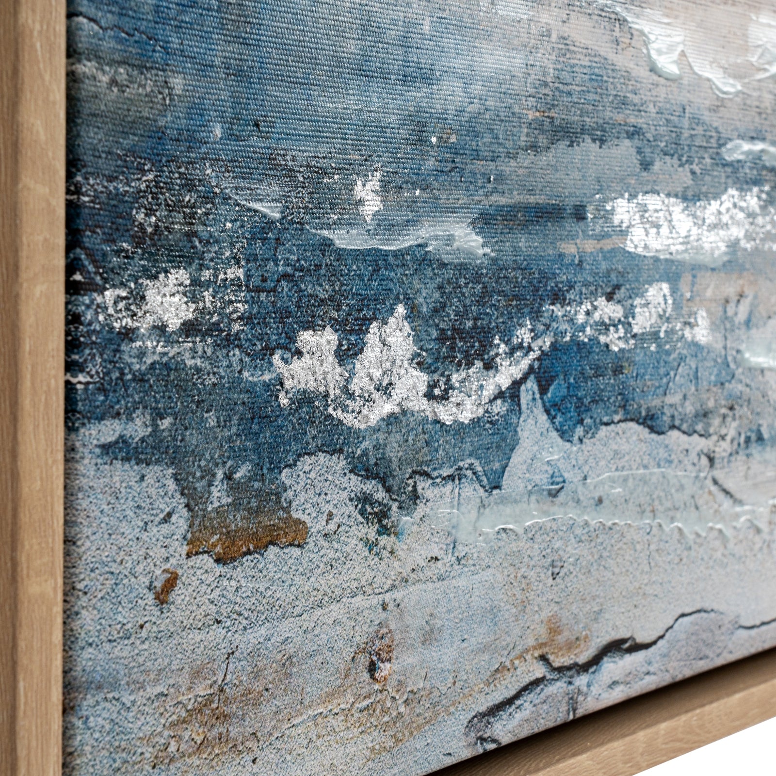 Stratos Hand Painted Canvas In Frame