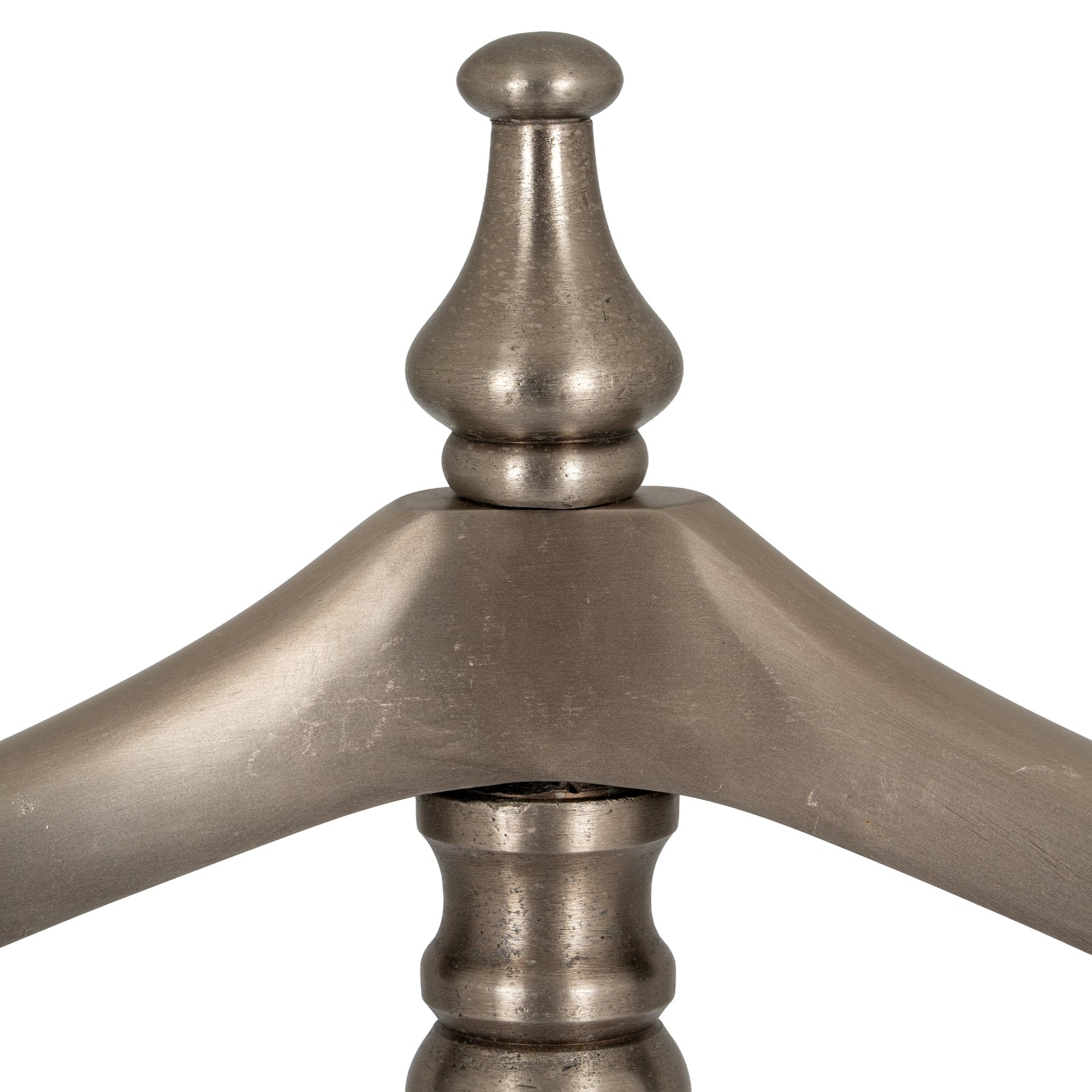 Antiqued Silver Valet Stand