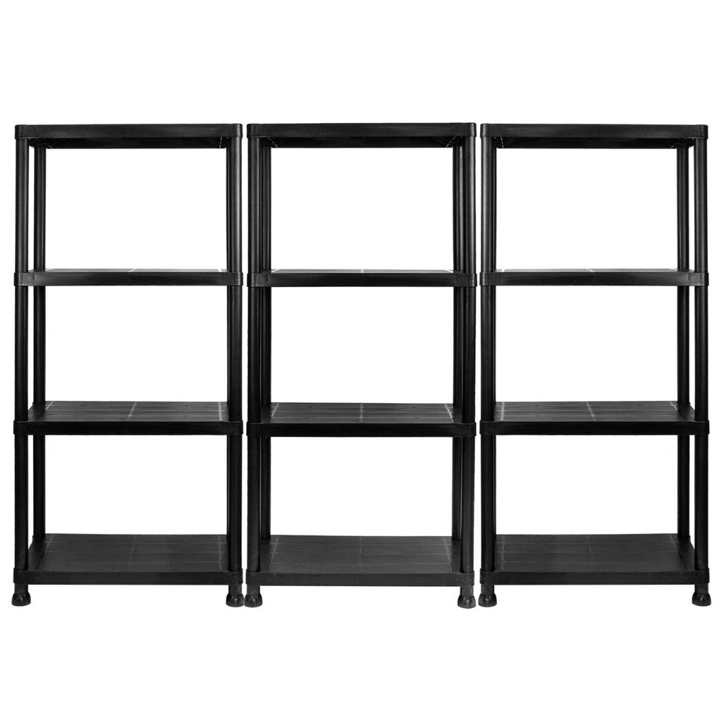 4 Tier Garage Shelves - Set of 3