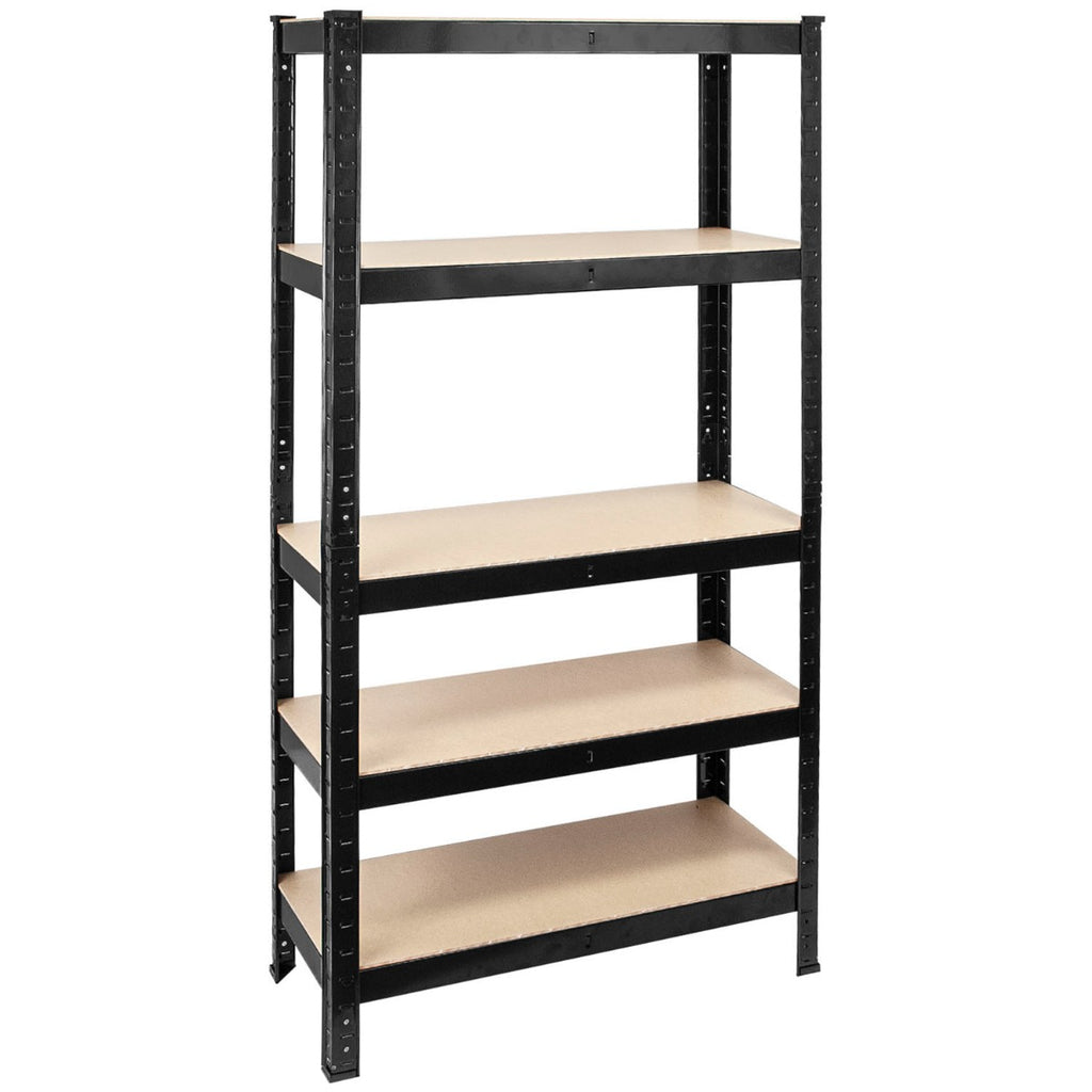 Boltless Garage Shelving Rack - Black