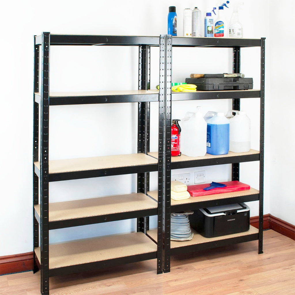 Boltless Garage Shelving Rack - Pack of 2