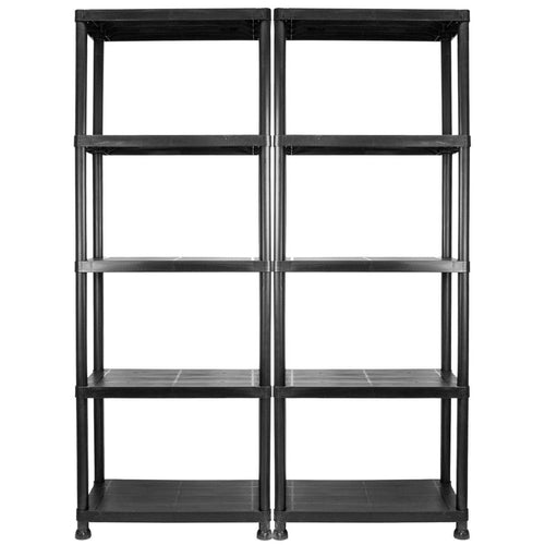 5 Tier Garage Shelves - Set of 2