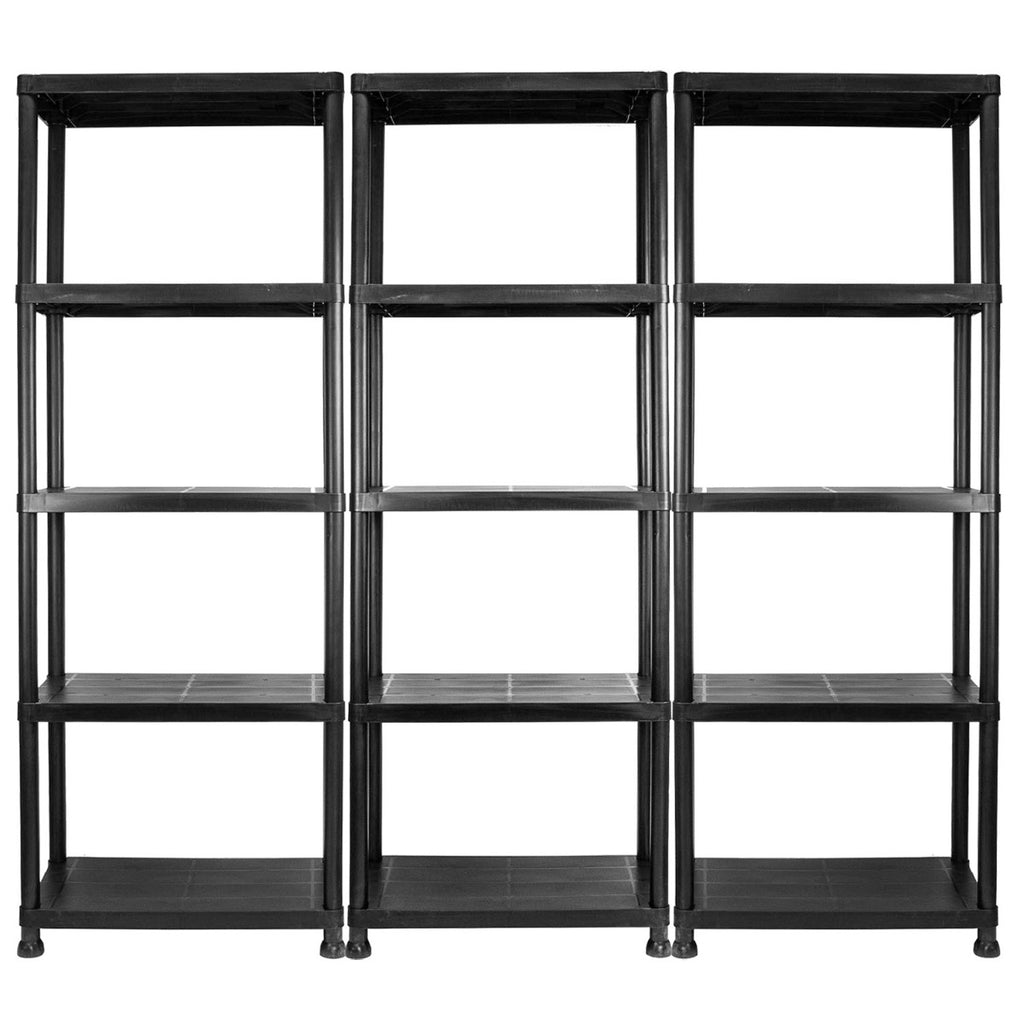 5 Tier Garage Shelves - Set of 3