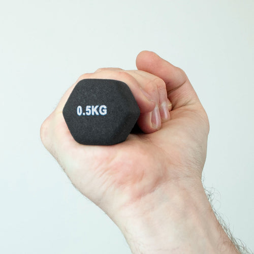 2x 0.5kg Neoprene Dumbbells