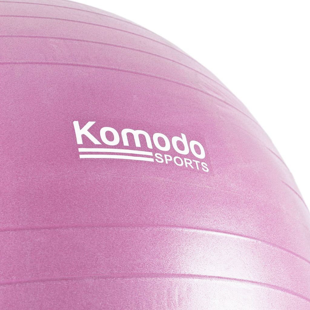 85cm Yoga Exercise Ball - Pink