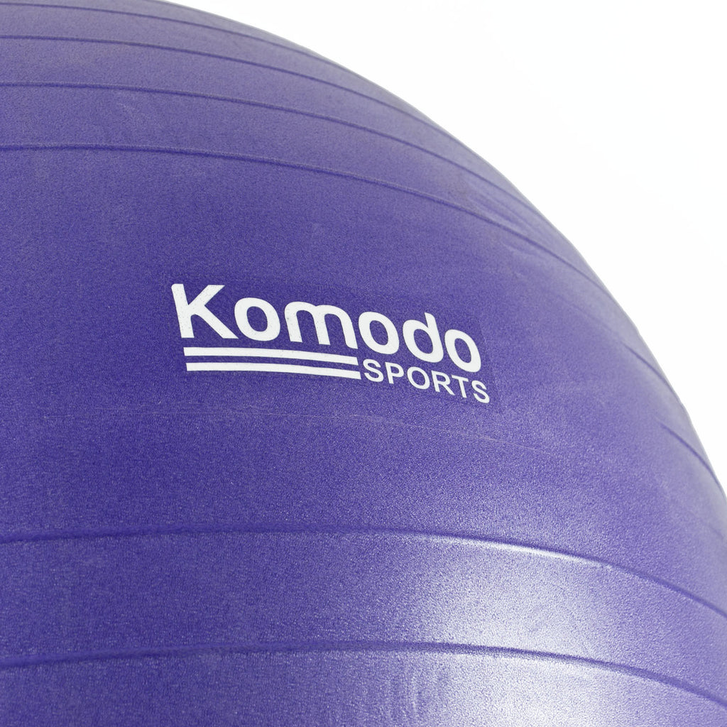 85cm Yoga Exercise Ball - Purple