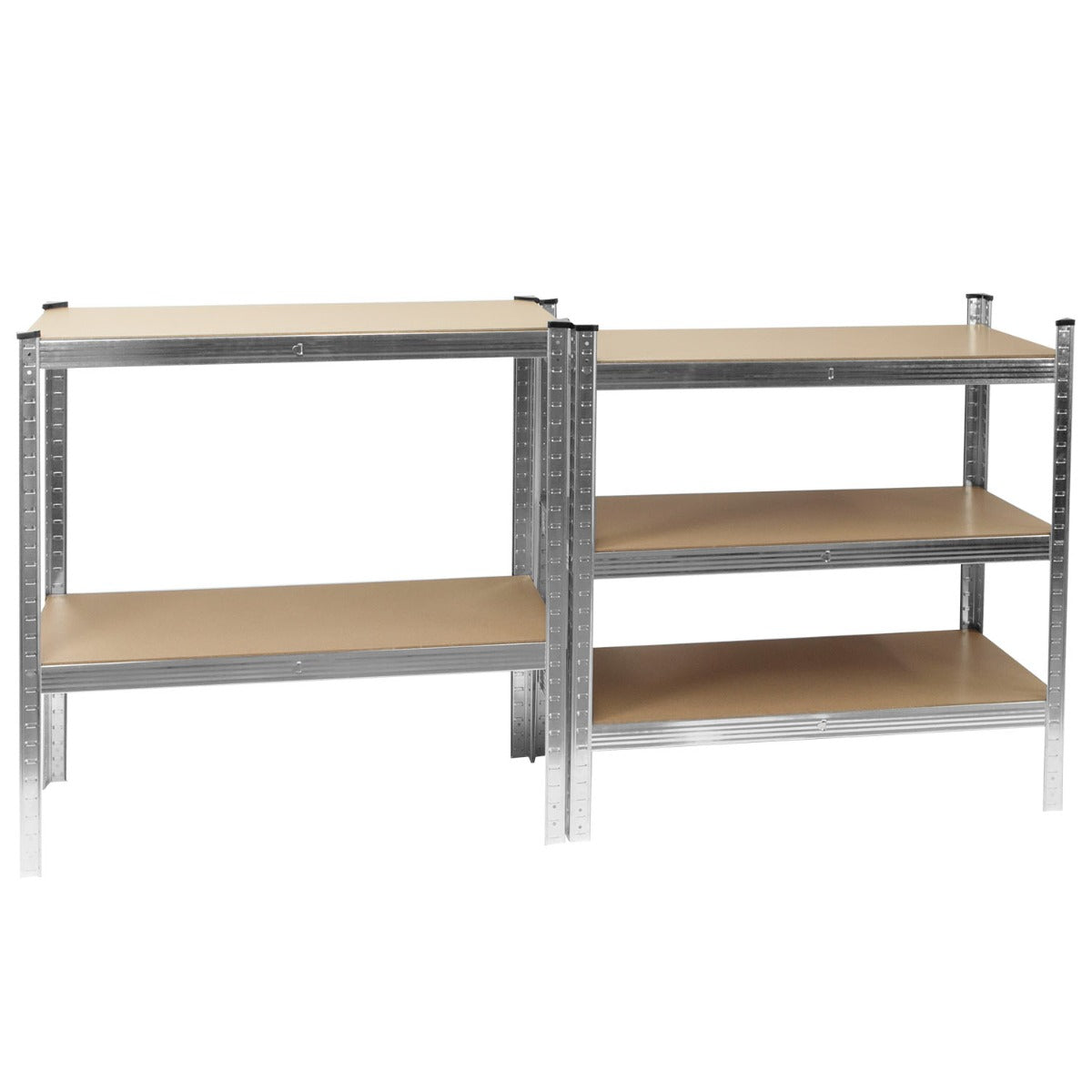 Boltless Garage Shelving Rack - Silver