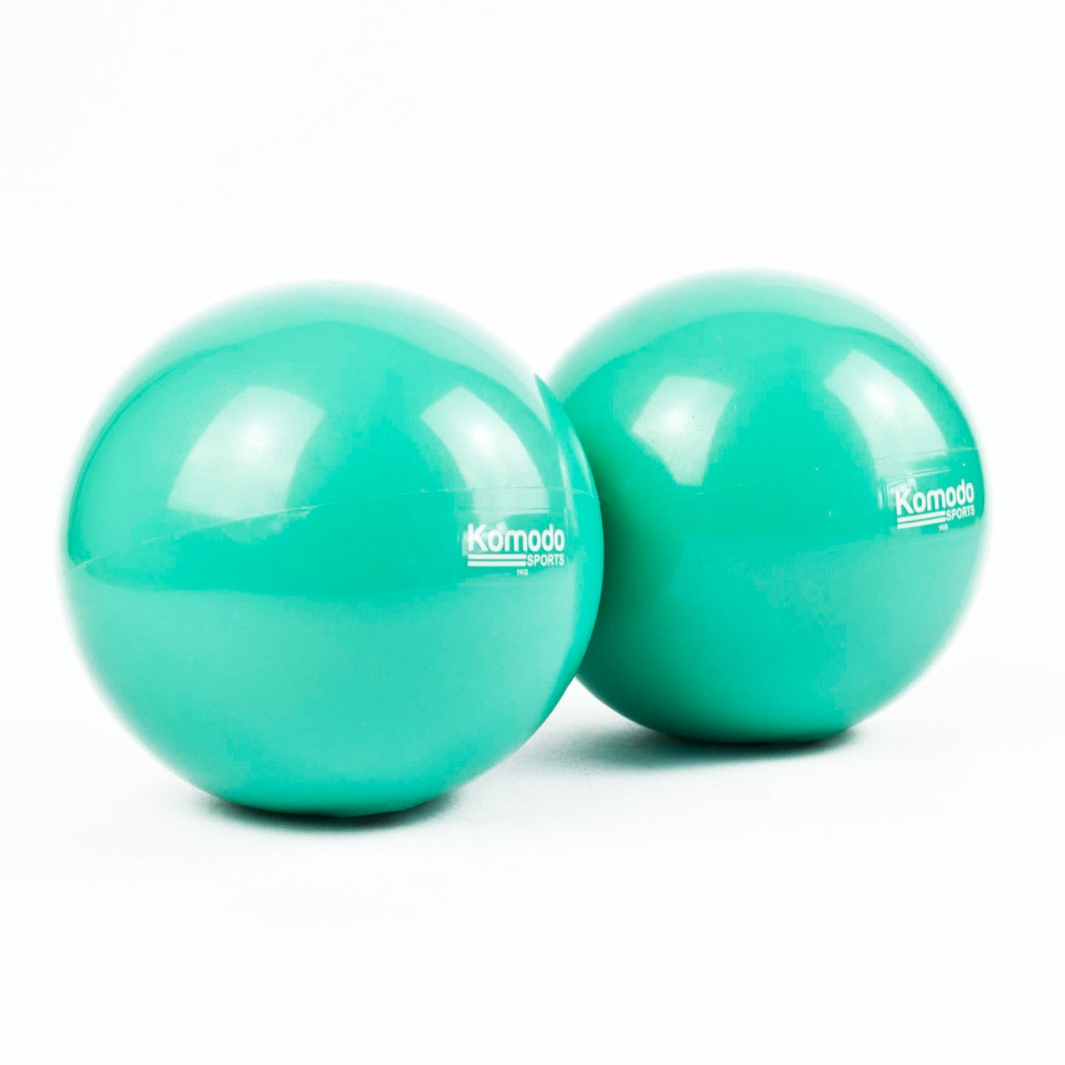 Green Weighted Toning Balls - 2x 1.5kg